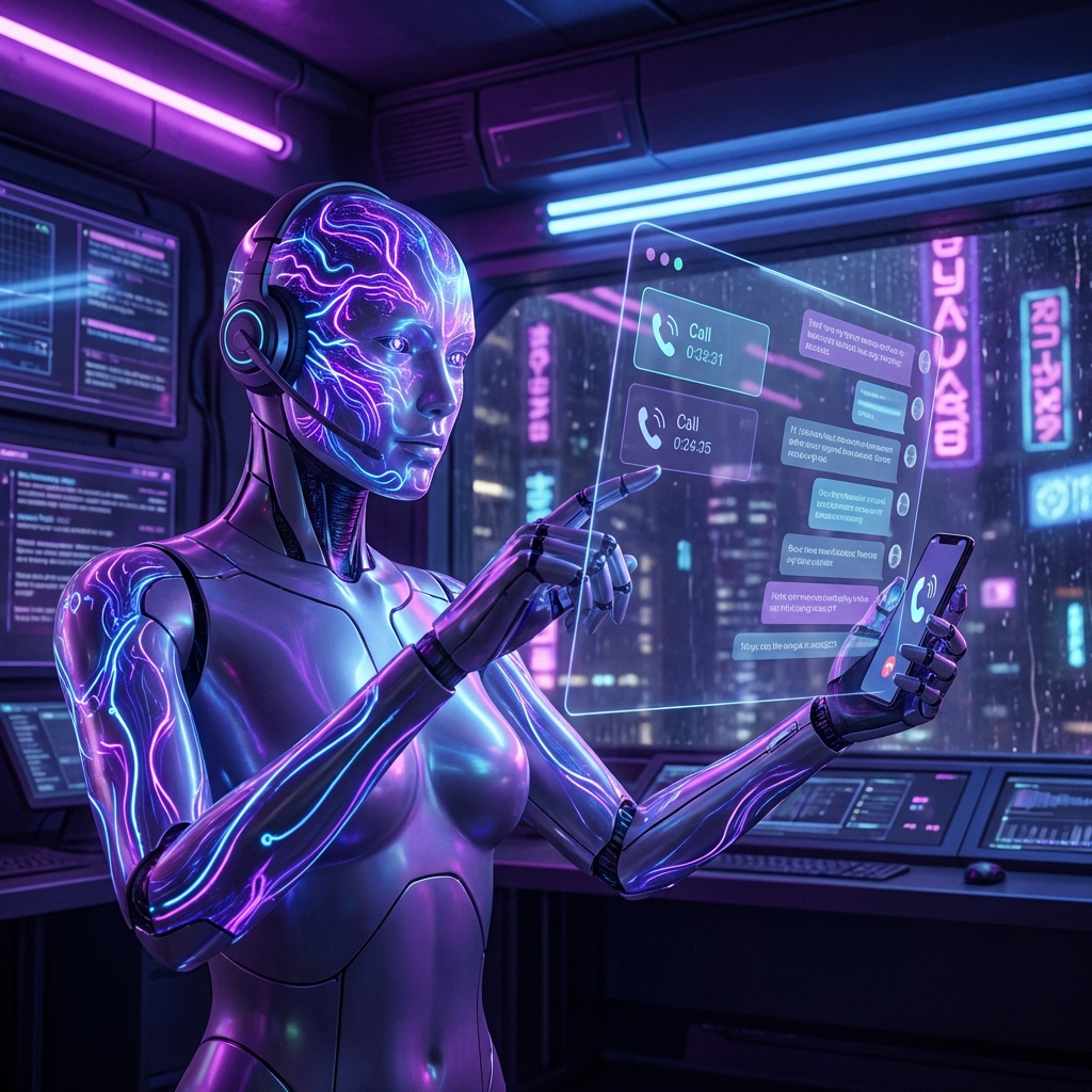 AI Agents virtual employee service by Chaos Branding